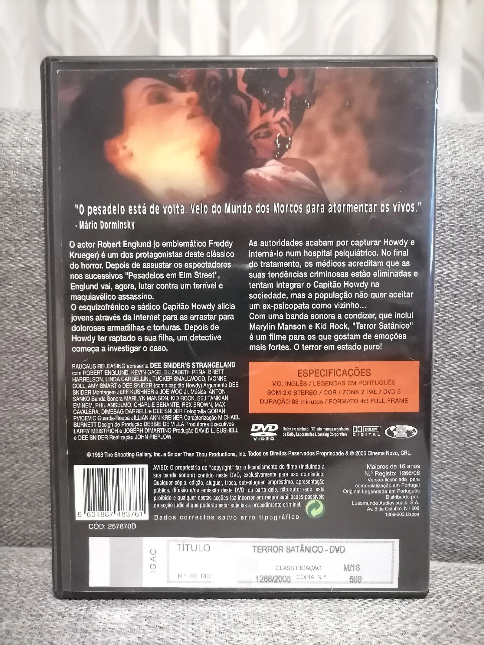 Terror Satánico - Strangeland – photo 2
